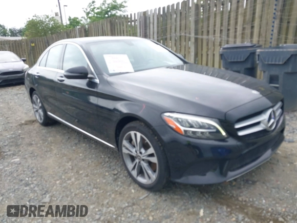 2019 Mercedes-Benz C 300 z VIN WDDWF8EB4KR512866, wystawiony jako IAAI lot #42163271 z przebiegiem 45 025 mil mil oraz . Historia ofert i sprzedaży dostępna na DreamBid. Obrazek 1.