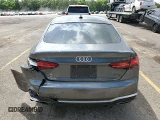 2022 Audi A5 Sportback S line Premium with VIN WAUDACF57NA029920, listed as a Copart auction lot 50598924 with 30,345 mi miles and Salvage Title. Bid and sale history available at carsss.com. Image 6.