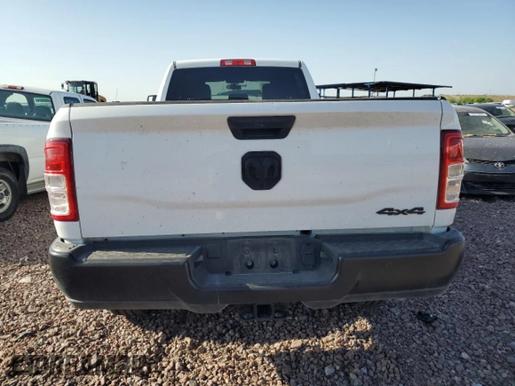 2023 Ram 2500 Tradesman with VIN 3C6UR5HJ2PG543865, listed as a Copart auction lot 62860394 with 8,995 mi miles and Salvage Title. Bid and sale history available at carsss.com. Image 6.