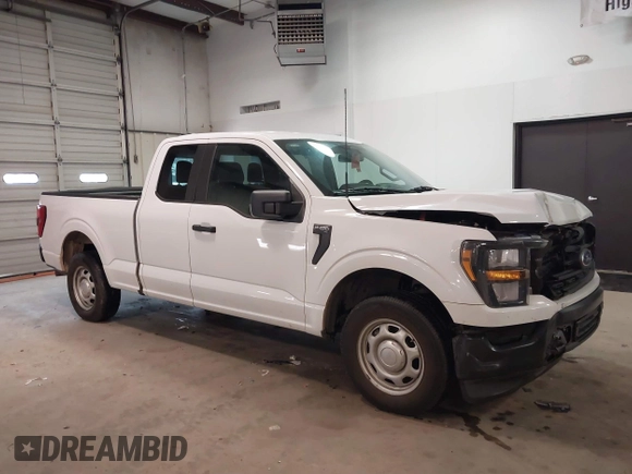 2023 Ford F-150 XL с VIN 1FTEX1CB2PKD83958, выставлен на аукционе IAAI как лот 41574210 с пробегом 62 790 миль миль и . История ставок и продаж доступна на DreamBid. Изображение 1.