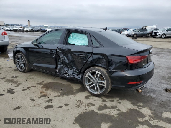2020 Audi A3 Sedan Premium with VIN WAUAUGFF7LA040116, listed as a Copart auction lot 37765084 with 30,884 mi miles. Bid and sale history available at carsss.com. Image 2.