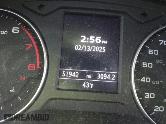2019 Audi A3 Sedan Premium with VIN WAUBEGFF2K1017259, listed as a IAAI auction lot 41553469 with 51,942 mi miles. Bid and sale history available at carsss.com. Image 7.