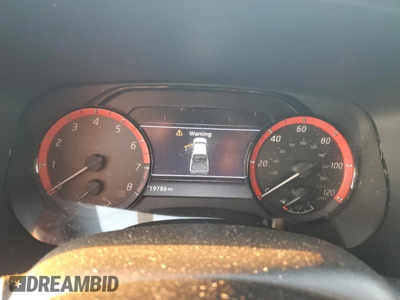 2024 Nissan Frontier Pro-X z VIN 1N6ED1EJ7RN619600, wystawiony jako Copart lot #74284664 z przebiegiem 19 786 mil mil oraz Szkoda całkowita • Salvage title. Historia ofert i sprzedaży dostępna na DreamBid. Obrazek 9.