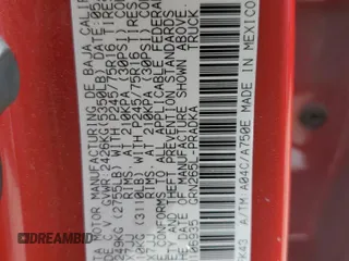 2010 Toyota Tacoma PreRunner z VIN 3TMJU4GN2AM106935, wystawiony jako Copart lot #55923065 z przebiegiem Nie podano mil oraz Szkoda całkowita • Salvage title. Historia ofert i sprzedaży dostępna na DreamBid. Obrazek 12.