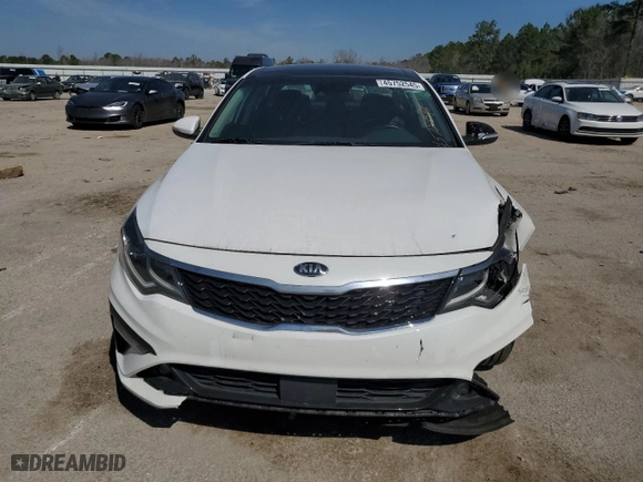2019 Kia Optima EX with VIN 5XXGU4L17KG339919, listed as a Copart auction lot 45752545 with 73,853 mi miles and Salvage Title. Bid and sale history available at carsss.com. Image 5.