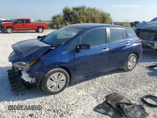 2023 Nissan LEAF S with VIN 1N4AZ1BV9PC559621, listed as a Copart auction lot 68468424 with 10,629 mi miles and Salvage Title. Bid and sale history available at DreamBid. Image 1.