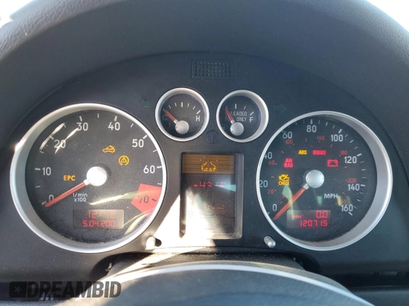 2001 Audi TT with VIN TRUTX28N011016074, listed as a Copart auction lot 49478605 with 120,715 mi miles and Salvage title. Bid and sale history available at DreamBid. Image 9.