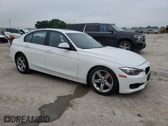 2015 BMW 3 Series 328i with VIN WBA3A5G53FNS90719, listed as a Copart auction lot 54840065 with 246,493 mi miles and Salvage Title. Bid and sale history available at DreamBid. Image 4.