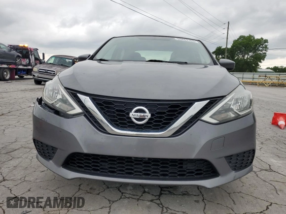 2017 Nissan Sentra S with VIN 3N1AB7AP2HY208534, listed as a Copart auction lot 55884165 with 126,828 mi miles and Clean Title. Bid and sale history available at DreamBid. Image 5.