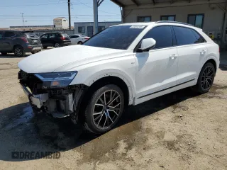 2019 Audi Q8 Premium Plus с VIN WA1EVAF17KD026744, выставлен на аукционе Copart как лот 52644185 с пробегом 65 872 миль миль и Списание • Salvage title. История ставок и продаж доступна на DreamBid. Изображение 1.