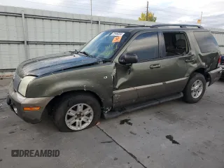 2003 Mercury Mountaineer Convenience with VIN 4M2ZU86K93UJ18039, listed as a Copart auction lot 75466204 with 0 mi miles and Salvage Title. Bid and sale history available at carsss.com. Image 1.