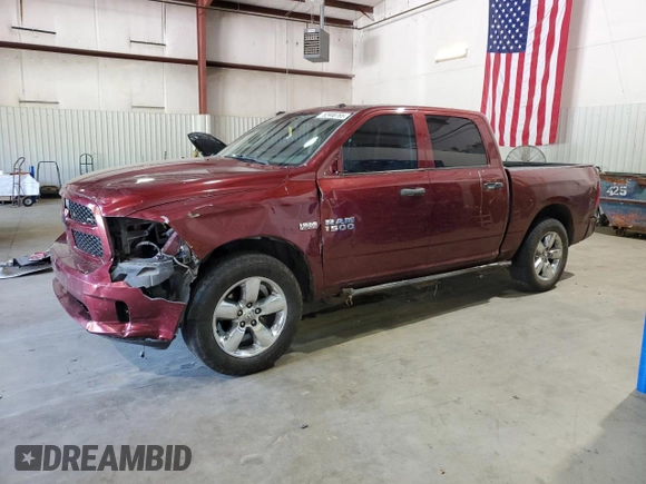 2016 Ram 1500 Express z VIN 3C6RR6KT3GG197928, wystawiony jako Copart lot #52448765 z przebiegiem 110 844 mil mil oraz Szkoda całkowita • Salvage title. Historia ofert i sprzedaży dostępna na DreamBid. Obrazek 1.