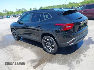 2024 Chevrolet Trax 2RS with VIN KL77LJE25RC062976, listed as a IAAI auction lot 42044505 with 21,306 mi miles and . Bid and sale history available at DreamBid. Image 3.