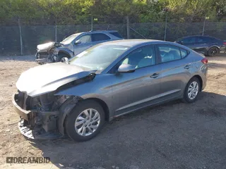 2018 Hyundai Elantra SE with VIN KMHD74LF2JU578773, listed as a IAAI auction lot 41991059 with 19,834 mi miles. Bid and sale history available at carsss.com. Image 2.
