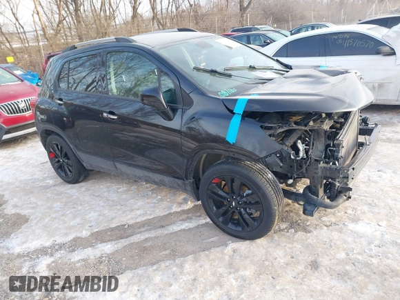 2020 Chevrolet Trax LT with VIN 3GNCJLSB5LL111264, listed as a IAAI auction lot 41385302 with 60,369 mi miles and . Bid and sale history available at DreamBid. Image 1.