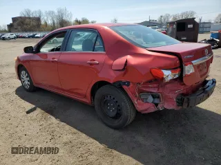 2013 Toyota Corolla L with VIN 5YFBU4EEXDP210478, listed as a Copart auction lot 52406275 with 113,395 mi miles and Salvage Title. Bid and sale history available at carsss.com. Image 2.