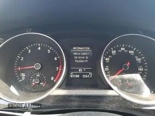 2016 Volkswagen Jetta Sedan 1.8T SEL with VIN 3VWL17AJ2GM203423, listed as a Copart auction lot 51016335 with 91,100 mi miles and Salvage Title. Bid and sale history available at carsss.com. Image 9.