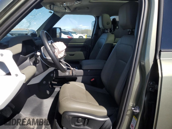 2023 Land Rover Defender S with VIN SALEJ7EX2P2234133, listed as a Copart auction lot 49185905 with 29,315 mi miles and Salvage title. Bid and sale history available at DreamBid. Image 7.