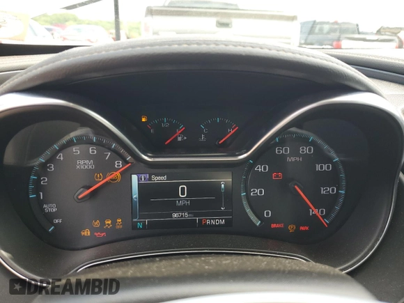 2016 Chevrolet Impala LT with VIN 2G1105SA6G9201725, listed as a Copart auction lot 59634085 with 96,715 mi miles and Salvage title. Bid and sale history available at DreamBid. Image 9.