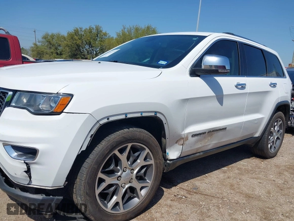 2020 Jeep Grand Cherokee Limited with VIN 1C4RJEBG3LC392194, listed as a IAAI auction lot 41832430 with 154,250 mi miles and . Bid and sale history available at DreamBid. Image 6.