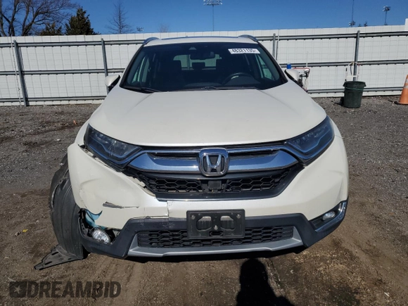 2018 Honda CR-V Touring with VIN 2HKRW2H94JH610959, listed as a Copart auction lot 48321135 with 42,527 mi miles and Salvage Title. Bid and sale history available at carsss.com. Image 5.