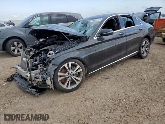 2019 Mercedes-Benz C 300 with VIN 55SWF8DB6KU306139, listed as a Copart auction lot 61491765 with Not provided miles and Clean title. Bid and sale history available at DreamBid. Image 1.