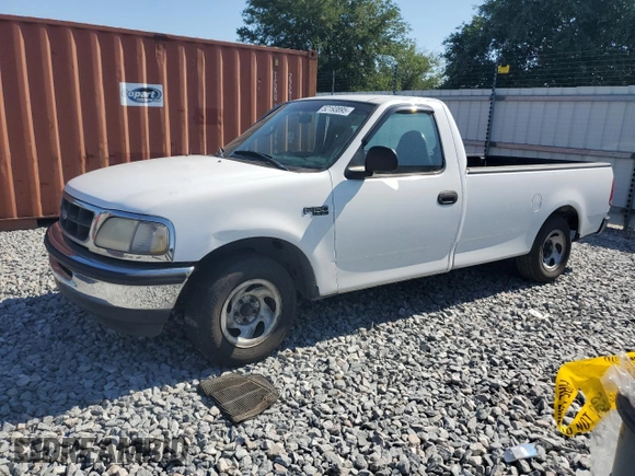 1998 Ford F-150 with VIN 1FTZF1720WNA45762, listed as a Copart auction lot 52193895 with 210,378 mi miles and Non repairable. Bid and sale history available at DreamBid. Image 1.