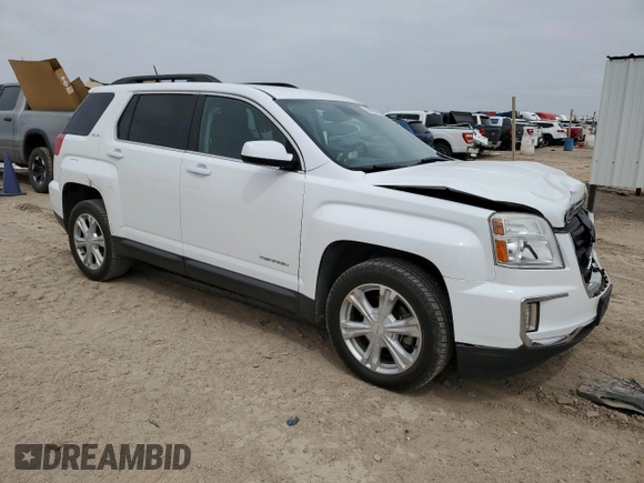 2017 GMC Terrain SLE with VIN 2GKALNEK1H6256075, listed as a Copart auction lot 53556545 with 84,091 mi miles and Salvage Title. Bid and sale history available at carsss.com. Image 4.