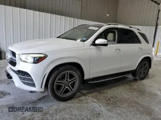 2022 Mercedes-Benz GLE 350 z VIN 4JGFB4JB3NA615554, wystawiony jako Copart lot #53399445 z przebiegiem 61 692 mil mil oraz Czysty tytuł • Clean title. Historia ofert i sprzedaży dostępna na DreamBid. Obrazek 1.