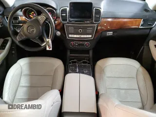 2017 Mercedes-Benz GLS 550 with VIN 4JGDF7DE6HA840543, listed as a Copart auction lot 38720824 with 53,722 mi miles and . Bid and sale history available at DreamBid. Image 8.