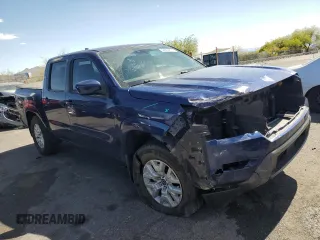 2022 Nissan Frontier S with VIN 1N6ED1EJXNN615051, listed as a Copart auction lot 54956615 with 46,826 mi miles and Salvage title. Bid and sale history available at DreamBid. Image 4.