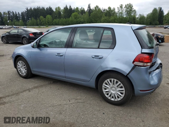 2012 Volkswagen Golf with VIN WVWDB7AJ6CW015289, listed as a Copart auction lot 54729685 with 77,008 mi miles and Salvage Title. Bid and sale history available at DreamBid. Image 2.