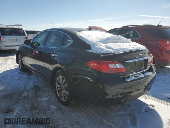 2012 Infiniti M37 with VIN JN1BY1AR3CM394422, listed as a Copart auction lot 44922485 with 140,911 mi miles and Salvage Title. Bid and sale history available at carsss.com. Image 2.
