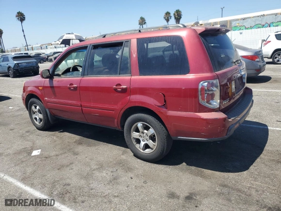 2006 Honda Pilot EX-L with VIN 5FNYF28586B012730, listed as a Copart auction lot 67161614 with 141,287 mi miles and Salvage Title. Bid and sale history available at carsss.com. Image 2.