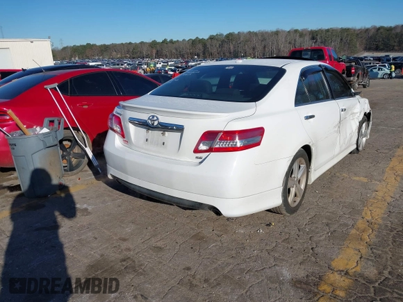 2011 Toyota Camry LE with VIN 4T1BK3EK4BU620615, listed as a IAAI auction lot 41626064 with 220,848 mi miles. Bid and sale history available at carsss.com. Image 4.