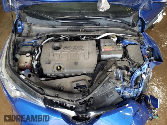 2018 Toyota C-HR XLE with VIN NMTKHMBX3JR018234, listed as a Copart auction lot 49472275 with 76,112 mi miles and Salvage Title. Bid and sale history available at DreamBid. Image 11.