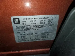 2021 Chevrolet TrailBlazer LT with VIN KL79MRSL3MB001755, listed as a Copart auction lot 46028375 with Not Provided miles and Salvage Title. Bid and sale history available at DreamBid. Image 16.