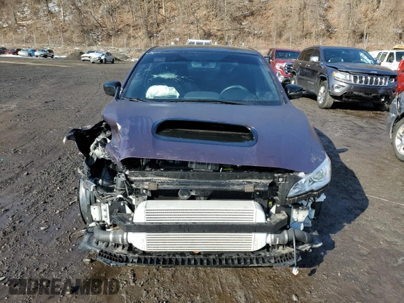 2021 Subaru WRX with VIN JF1VA1A66M9819940, listed as a Copart auction lot 46266955 with 23,908 mi miles and Salvage Title. Bid and sale history available at carsss.com. Image 5.