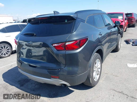 2019 Chevrolet Blazer with VIN 3GNKBCRSXKS614341, listed as a IAAI auction lot 41750561 with 60,345 mi miles and . Bid and sale history available at DreamBid. Image 4.