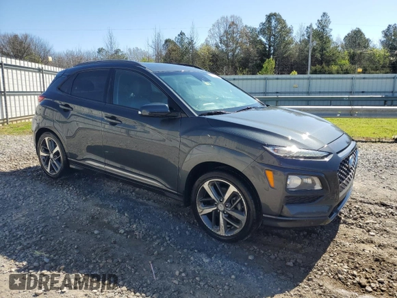2020 Hyundai Kona Limited with VIN KM8K33A5XLU410194, listed as a Copart auction lot 50244355 with 113,097 mi miles and Clean Title. Bid and sale history available at carsss.com. Image 4.