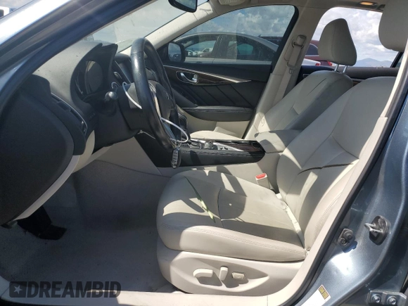 2019 Infiniti Q50 Luxe z VIN JN1EV7APXKM517090, wystawiony jako Copart lot #56740215 z przebiegiem 69 702 mil mil oraz Szkoda całkowita • Salvage title. Historia ofert i sprzedaży dostępna na DreamBid. Obrazek 7.