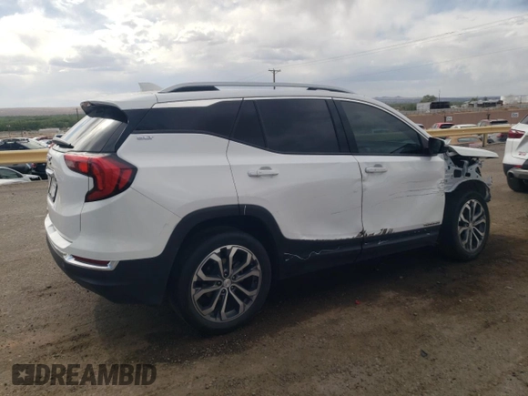 2021 GMC Terrain SLT z VIN 3GKALPEV7ML308580, wystawiony jako Copart lot #54619945 z przebiegiem 83 388 mil mil oraz Szkoda całkowita • Salvage title. Historia ofert i sprzedaży dostępna na DreamBid. Obrazek 3.