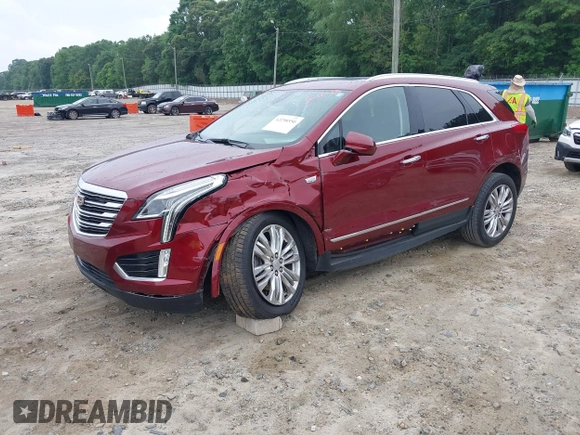 2018 Cadillac XT5 Premium Luxury FWD with VIN 1GYKNERS4JZ105398, listed as a IAAI auction lot 42298550 with 56,904 mi miles and . Bid and sale history available at DreamBid. Image 17.