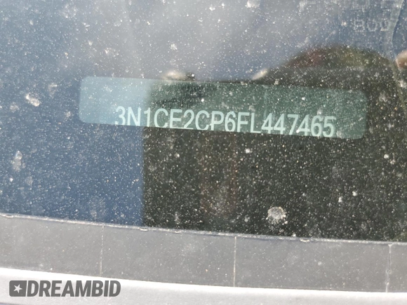 2015 Nissan Note S с VIN 3N1CE2CP6FL447465, выставлен на аукционе Copart как лот 59605545 с пробегом 78 380 миль миль и Списание • Salvage title. История ставок и продаж доступна на DreamBid. Изображение 13.