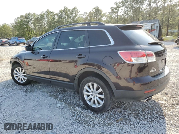 2008 Mazda CX-9 Sport with VIN JM3TB28A580139057, listed as a Copart auction lot 53291295 with 196,510 mi miles and Salvage Title. Bid and sale history available at DreamBid. Image 2.