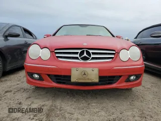 2008 Mercedes-Benz CLK 350 with VIN WDBTK56F78F241254, listed as a Copart auction lot 76552434 with Not Provided miles and Salvage Title. Bid and sale history available at DreamBid. Image 5.