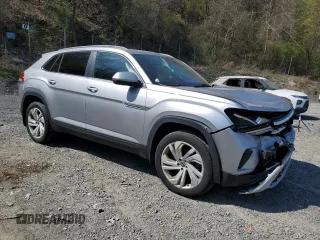 2020 Volkswagen Atlas SEL with VIN 1V2ME2CA6LC227150, listed as a Copart auction lot 54099165 with 57,654 mi miles and Salvage title. Bid and sale history available at DreamBid. Image 4.