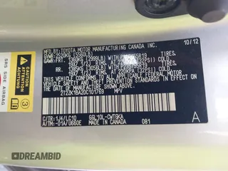 2013 Lexus RX 350 с VIN 2T2ZK1BA2DC101769, выставлен на аукционе IAAI как лот 42689812 с пробегом 173 979 миль миль и . История ставок и продаж доступна на DreamBid. Изображение 9.