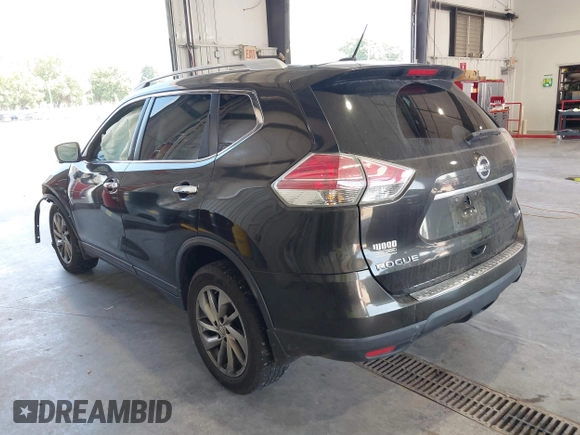 2015 Nissan Rogue SL z VIN 5N1AT2MV6FC780442, wystawiony jako IAAI lot #40157459 z przebiegiem 166 660 mil mil oraz . Historia ofert i sprzedaży dostępna na DreamBid. Obrazek 3.