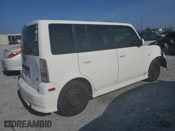 2006 Scion xB z VIN JTLKT334264097188, wystawiony jako Copart lot #57540745 z przebiegiem 190 794 mil mil oraz Szkoda całkowita • Salvage title. Historia ofert i sprzedaży dostępna na DreamBid. Obrazek 3.